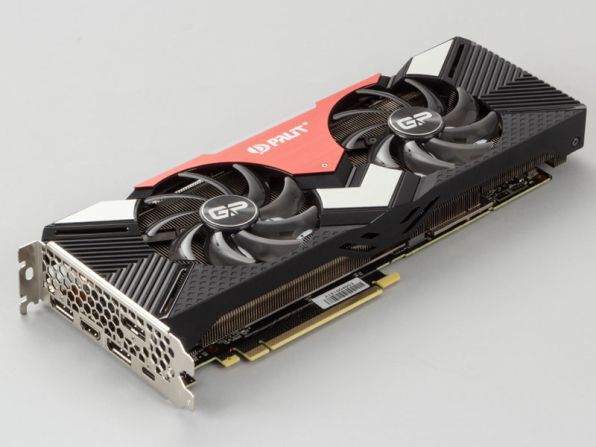 ASCII.jp：約7万円の最新Palit製RTX 2070をチェック、GTX 1080 Tiに