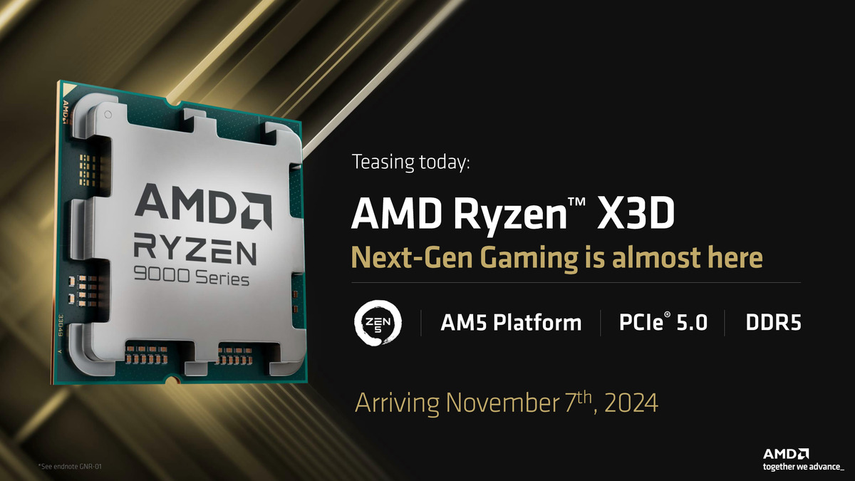 ASCII.jp：AMD、Ryzen 9000シリーズのX3Dモデルを11月7日に発売