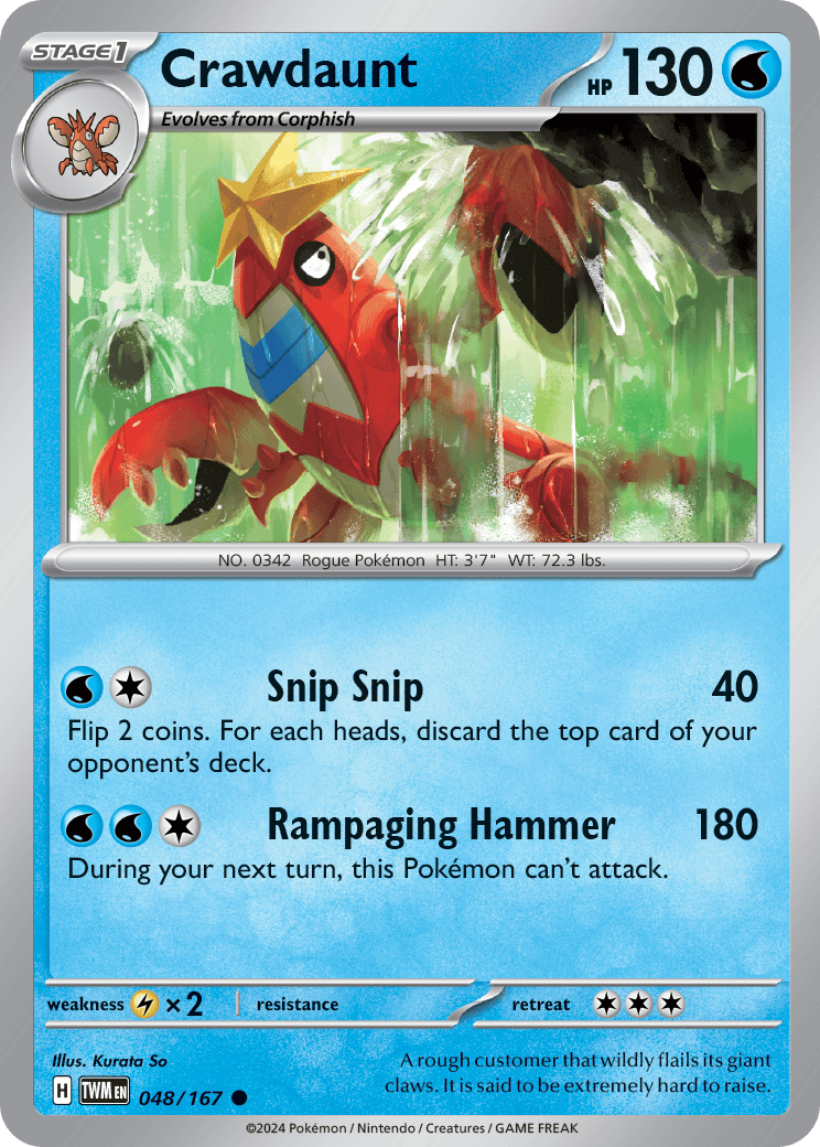 Crawdaunt | Trainers Website