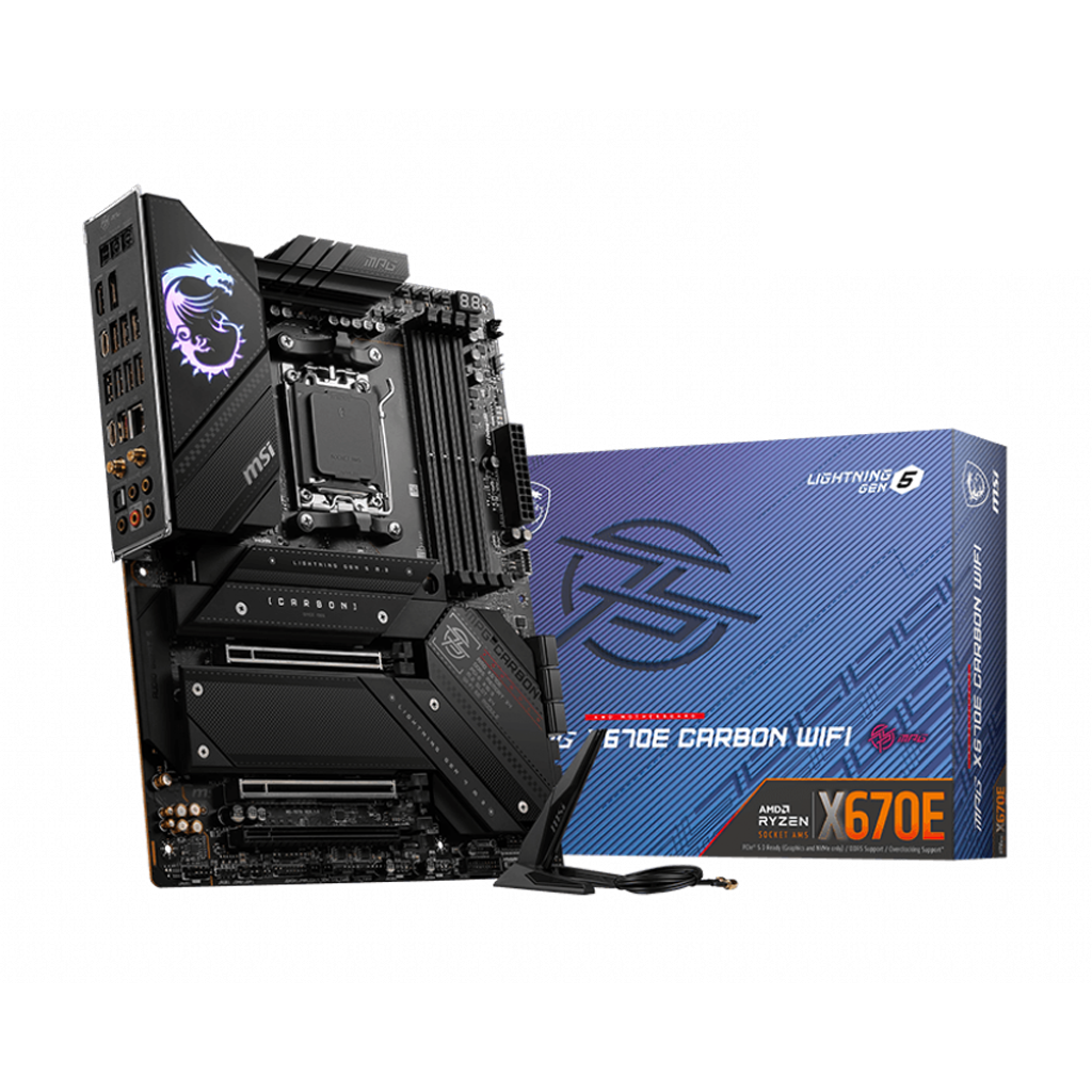 MSI MPG X670E CARBON WIFI ATX Motherboard - MSI-US Official Store