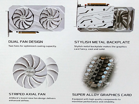 ASRockの真っ白なRadeon RX 6600が発売、デュアルファンクーラーを搭載