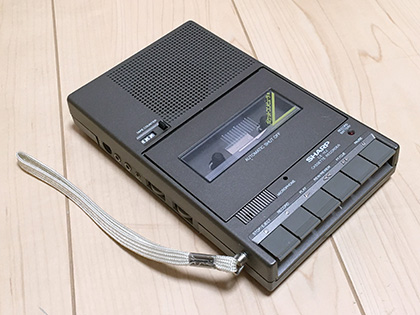 さまざまなメーカーから数多くの機種が登場したデータレコーダたち
