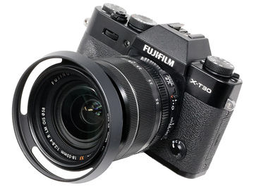 F-Foto、フィルター2枚を装着できる三穴スリット式レンズフード。58mm