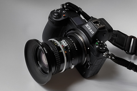 オールドレンズの雰囲気重視、レイクォール国産マウントアダプター