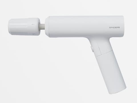 水道とコンセント近くになくても使える、白い洗浄機 - 家電 Watch