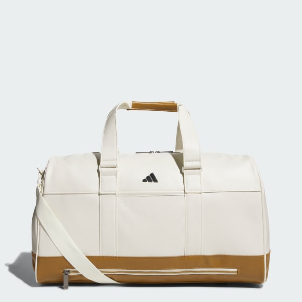 アディダス 【ゴルフ】ポリウレタン ボストンバッグ - ホワイト