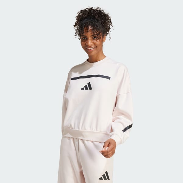 adidas Z.N.E. スウェットシャツ - ピンク | アディダス ジャパン