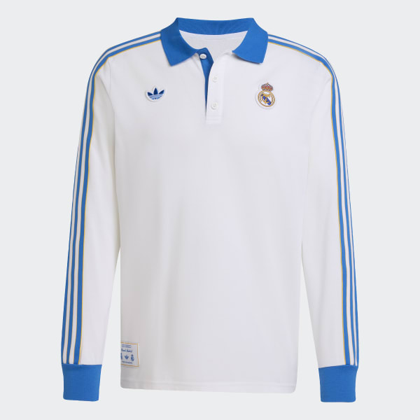 アディダス レアル・マドリード テラス アイコン 長袖 ポロシャツ