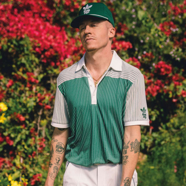 adidas Bogey Boys Golf Polo Shirt - Green | Free Shipping with