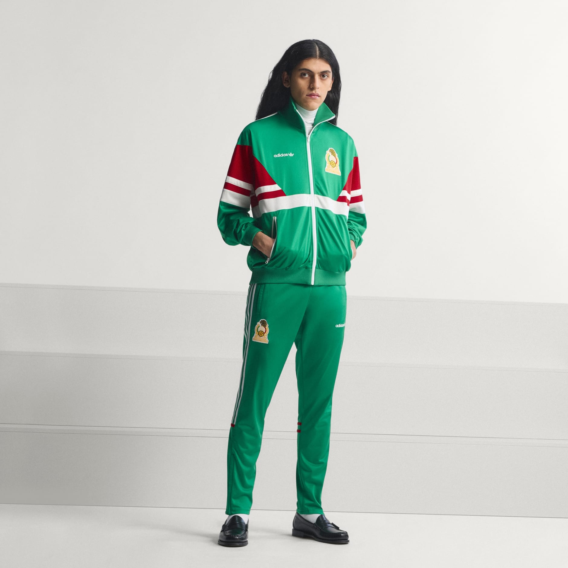 Clothing - Mexico Track Top 1986 - Green | adidas Oman