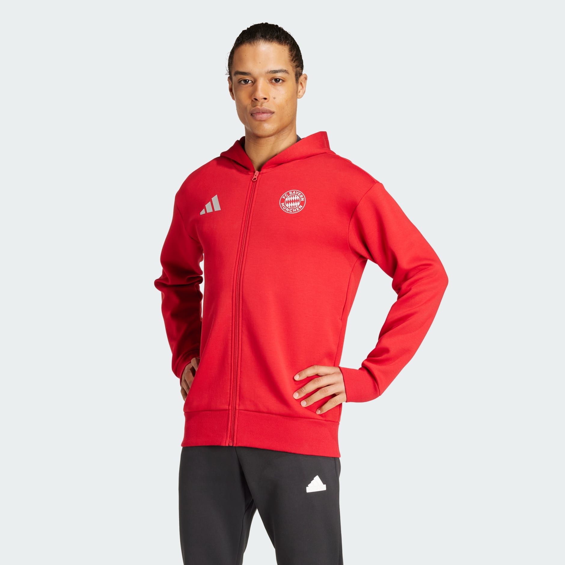 adidas FC Bayern Anthem Jacket - Red | adidas UAE