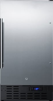 Summit SCFF1842SS 18 Inch Undercounter Freezer with 2.7 cu. ft