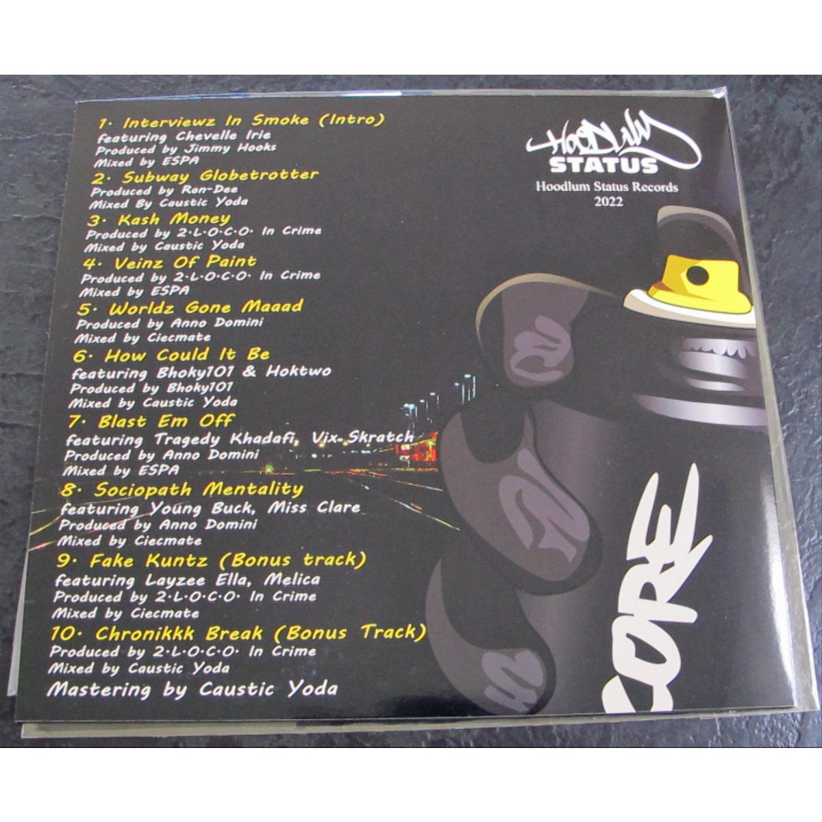 2 L.O.C.O IN CRIME - VEINZ OF PAINT LP / Broken Tooth Entertainment