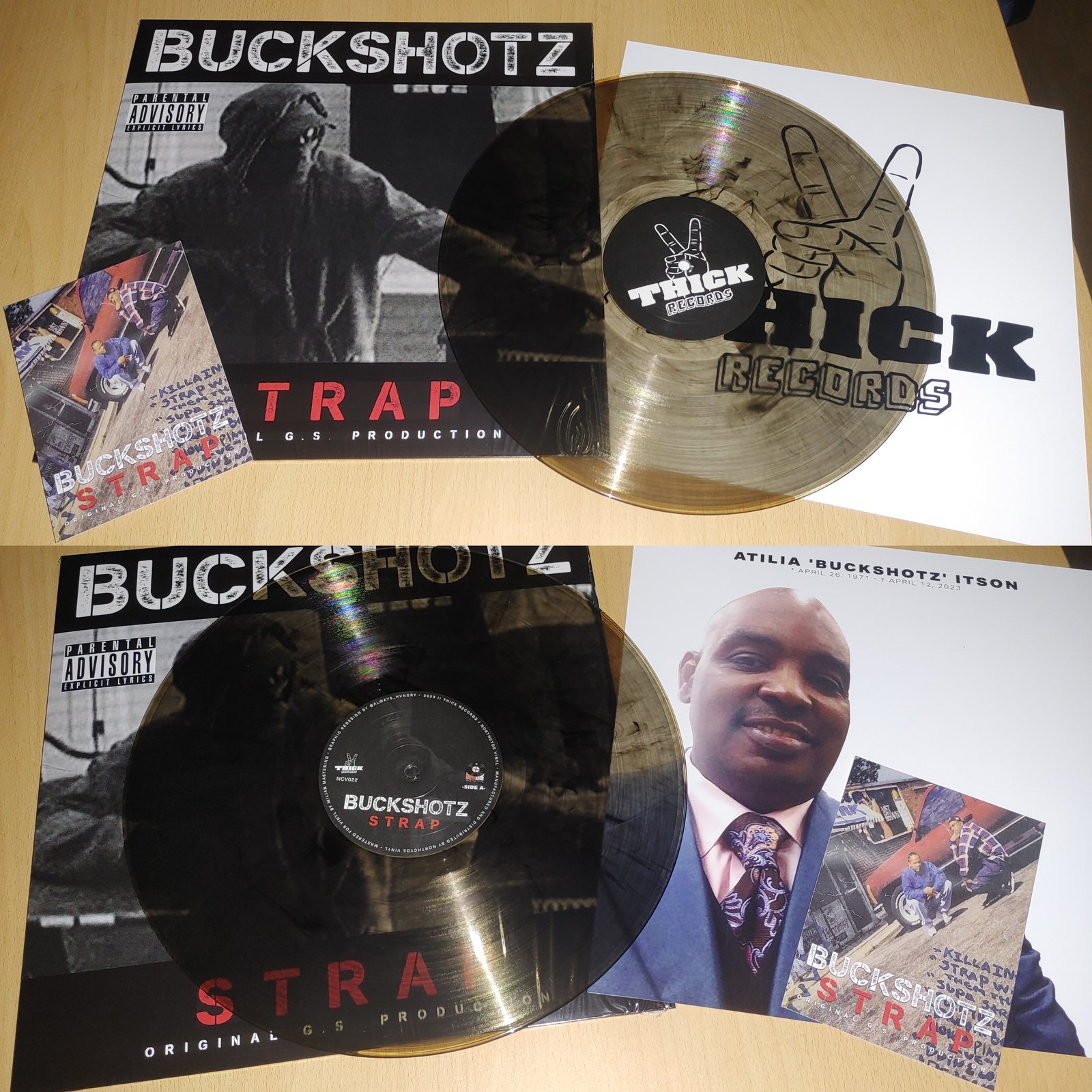 Buckshotz - Strap (LP) | NorthCyde Vinyl