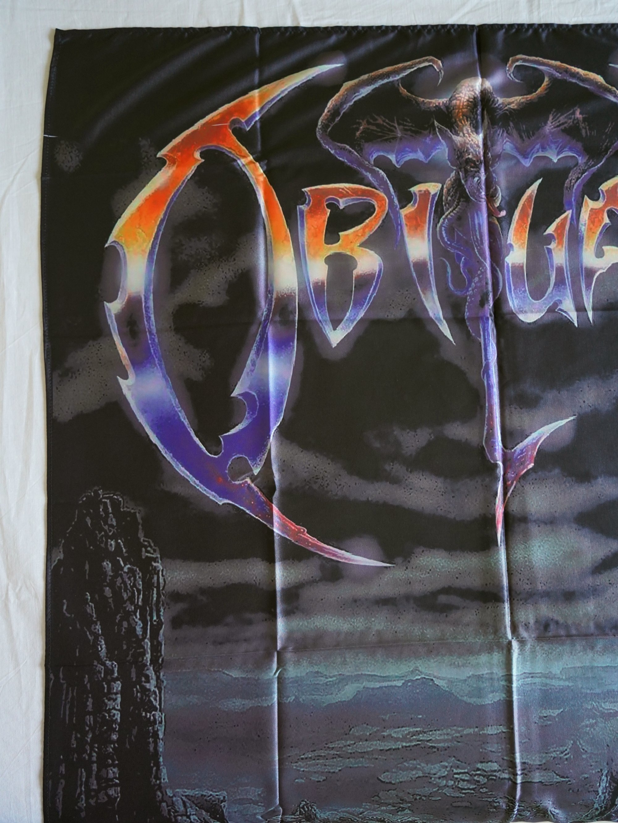 OBITUARY - The end complete Flag (cloth poster Banner tapestry