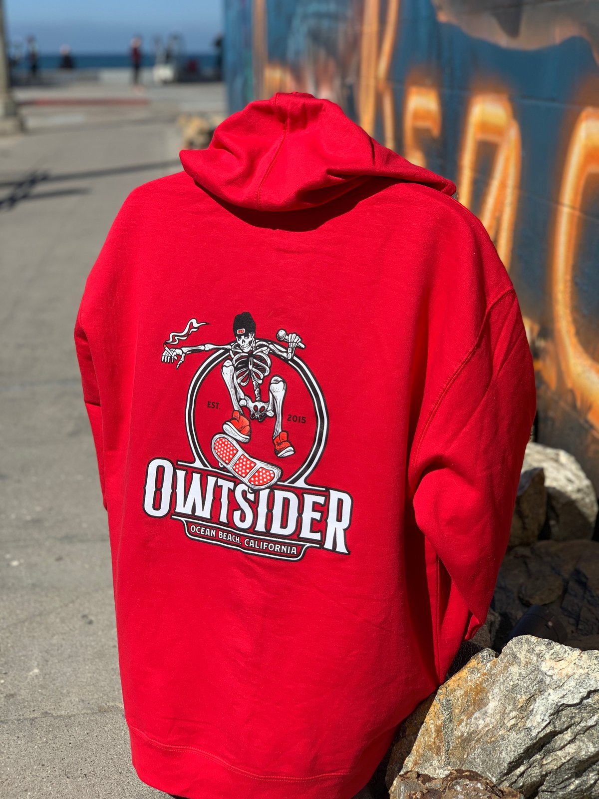 Legacy hoodie (red) | OWTSIDER