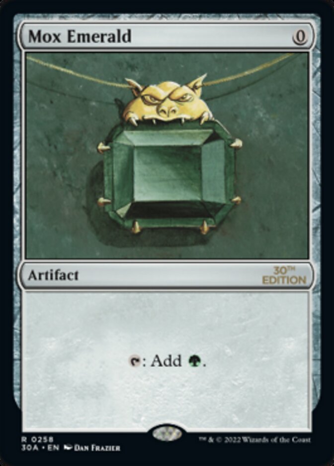 Mox Emerald Price | mtg