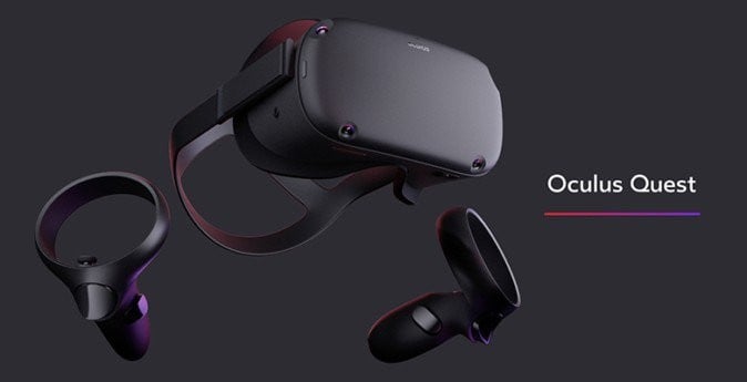 2019年8月版】VRヘッドセット「Oculus Quest（オキュラス クエスト