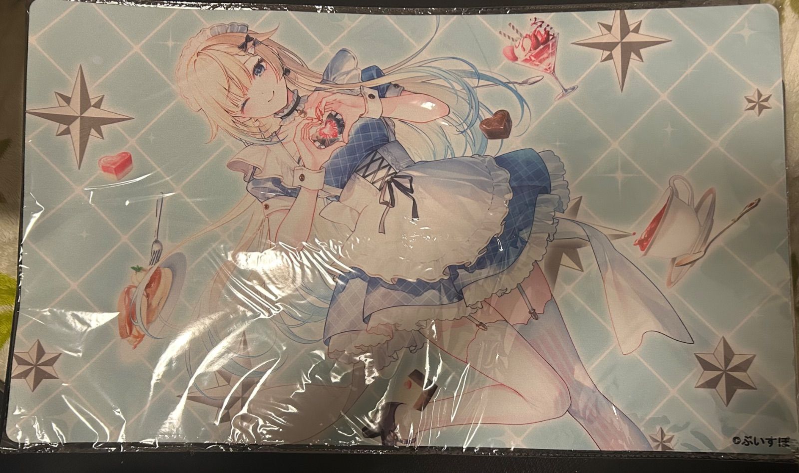 C107 AliceSyndrome* 藍沢エマ プレイマット type A 藍沢エマ プレイ