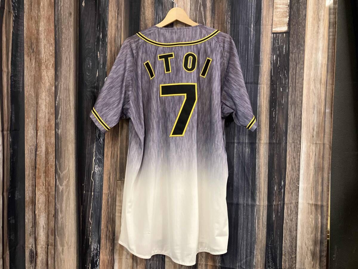 阪神タイガース 糸井嘉男 背番号7 旧ビジター レプリカユニフォーム