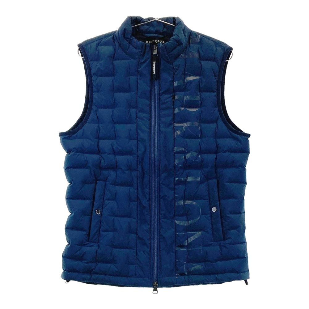サイズ：48 MARK&LONA マークアンドロナ ダウン ジップベスト ネイビー