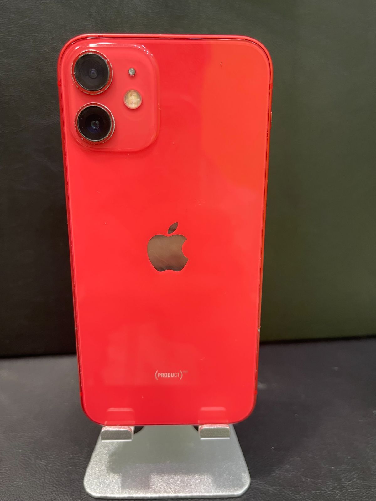 本日限定価格iPhone 12mini 256GB レッド SIMロック解除済 動作確認