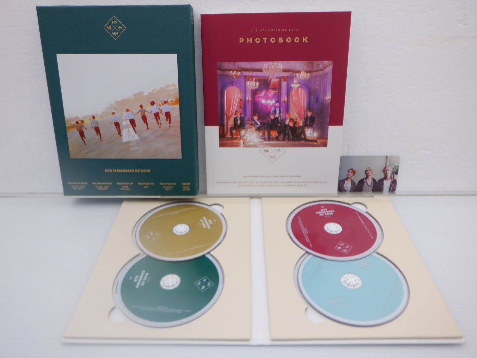BTS DVD MEMORIES OF 2016 日本語字幕あり 4DVD トレカランダム - メルカリ