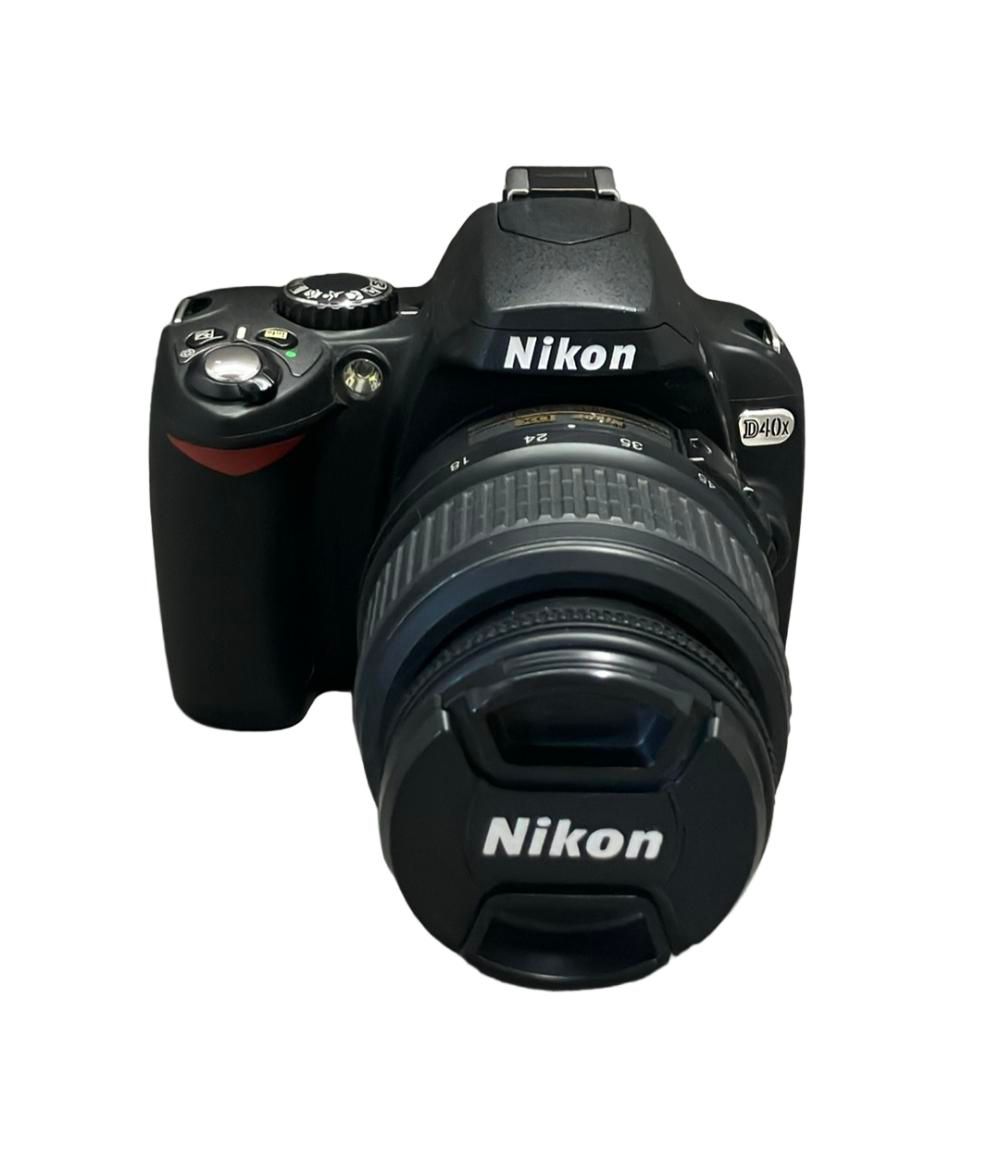 訳あり ニコン デジタル一眼レフカメラ D40X ダブルズームキット Nikon
