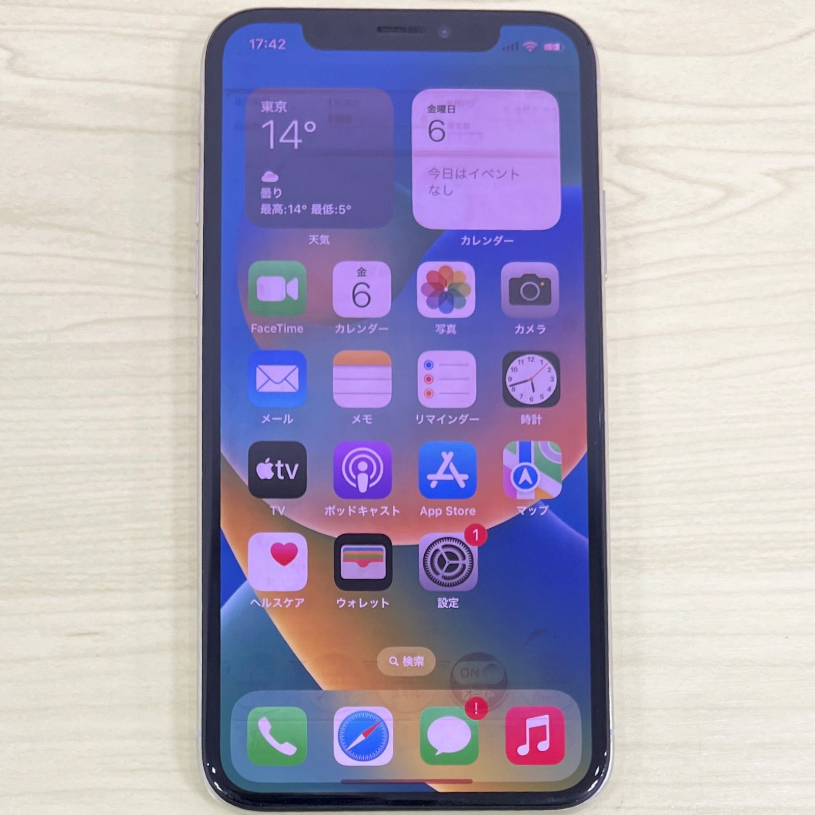 ジャンク】iPhoneX 64GB シルバー SIMフリー 21811 - メルカリ