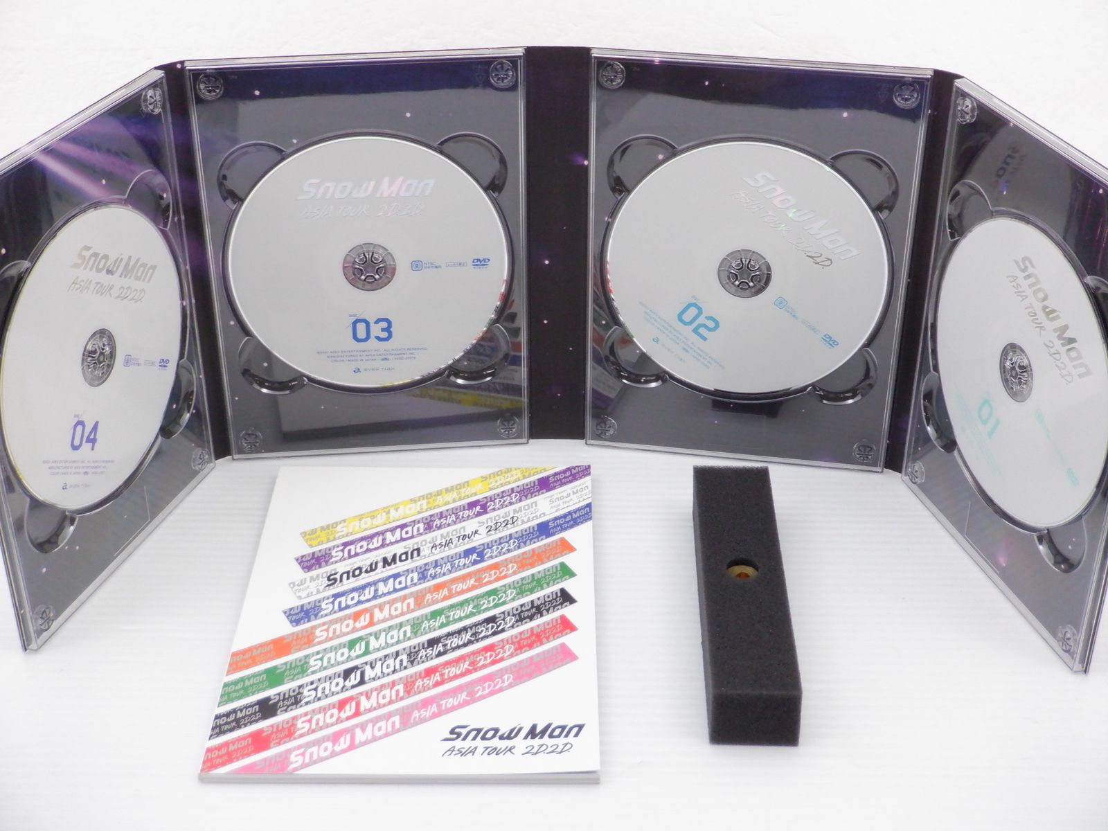 Snow Man DVD ASIA TOUR 2D.2D. 初回盤 4DVD - メルカリ
