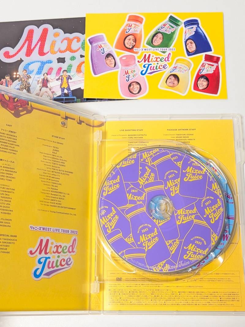 WEST. 通常盤 ライブDVD 10点セット まとめ売り なにわともあれ