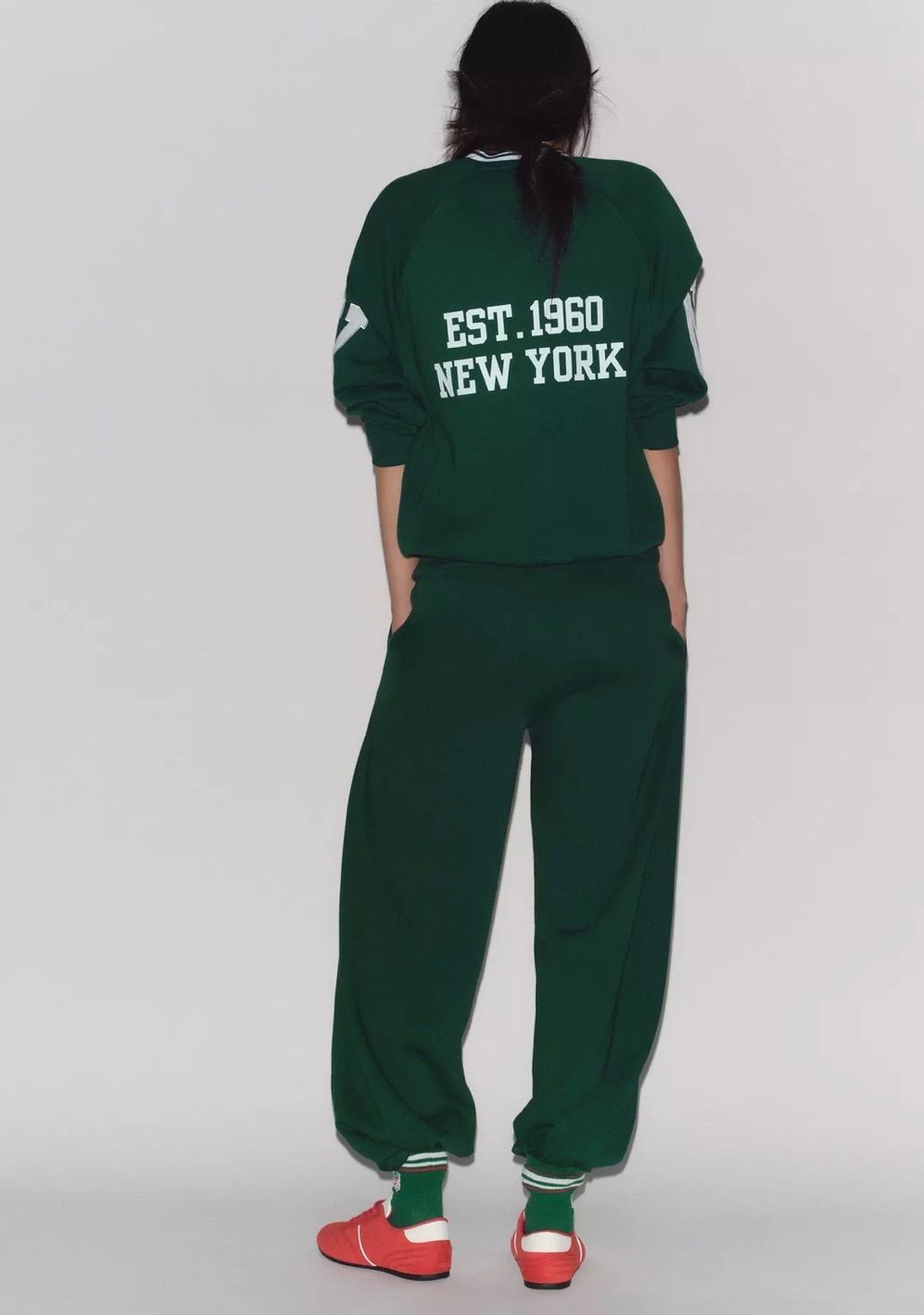 極美品NFL JETS×ZARA(ザラ)コラボスウェット上下セットアップ - メルカリ