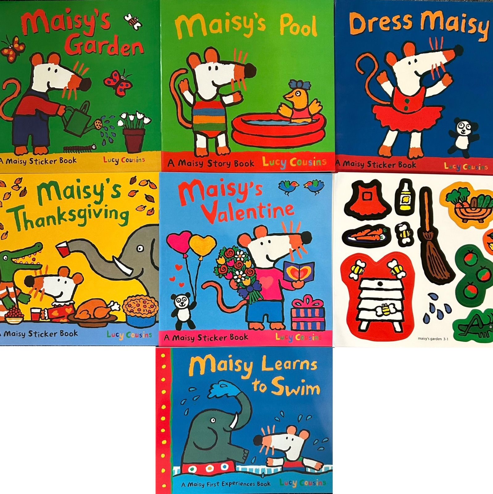 D】メイシーちゃん 英語絵本 6冊 マイヤペン対応 maiyapen maisy mouse