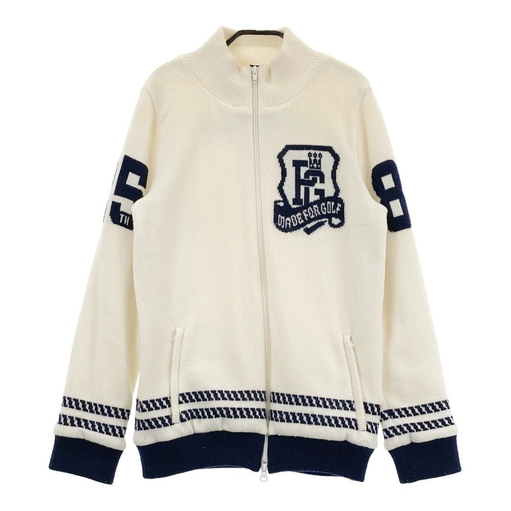 サイズ：1 PEARLY GATES パーリーゲイツ 裏メッシュニットジップ