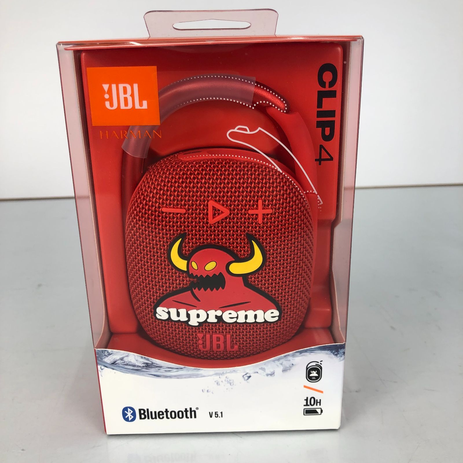 Supreme Toy Machine JBL Clip Red シュプリーム トイ マシーン