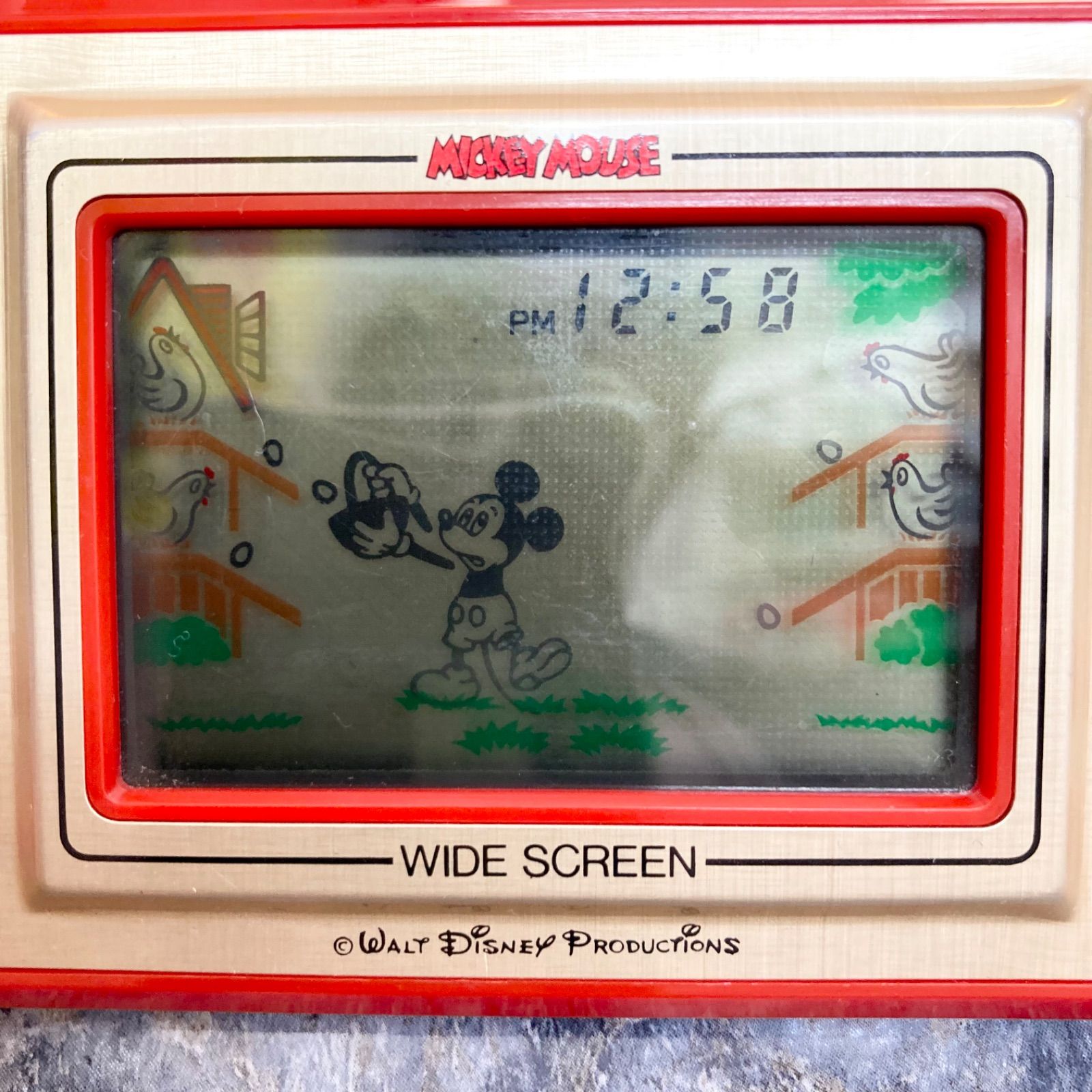 1981年製】GAME&WATCH ゲームウォッチ MICKEY MOUSE Nintendo Disney