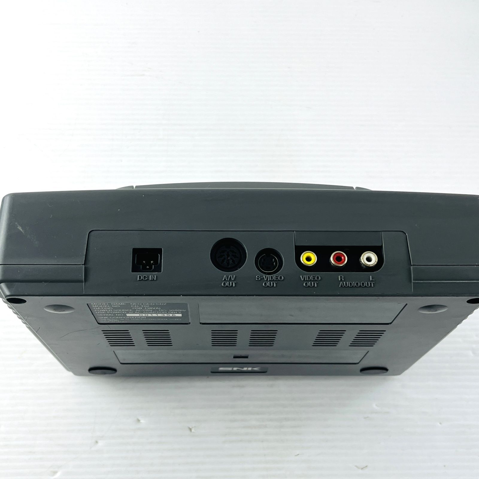◇【通電のみ確認済】 SNK NEO-GEO CDZ 本体 ネオジオCDZ CD-T02