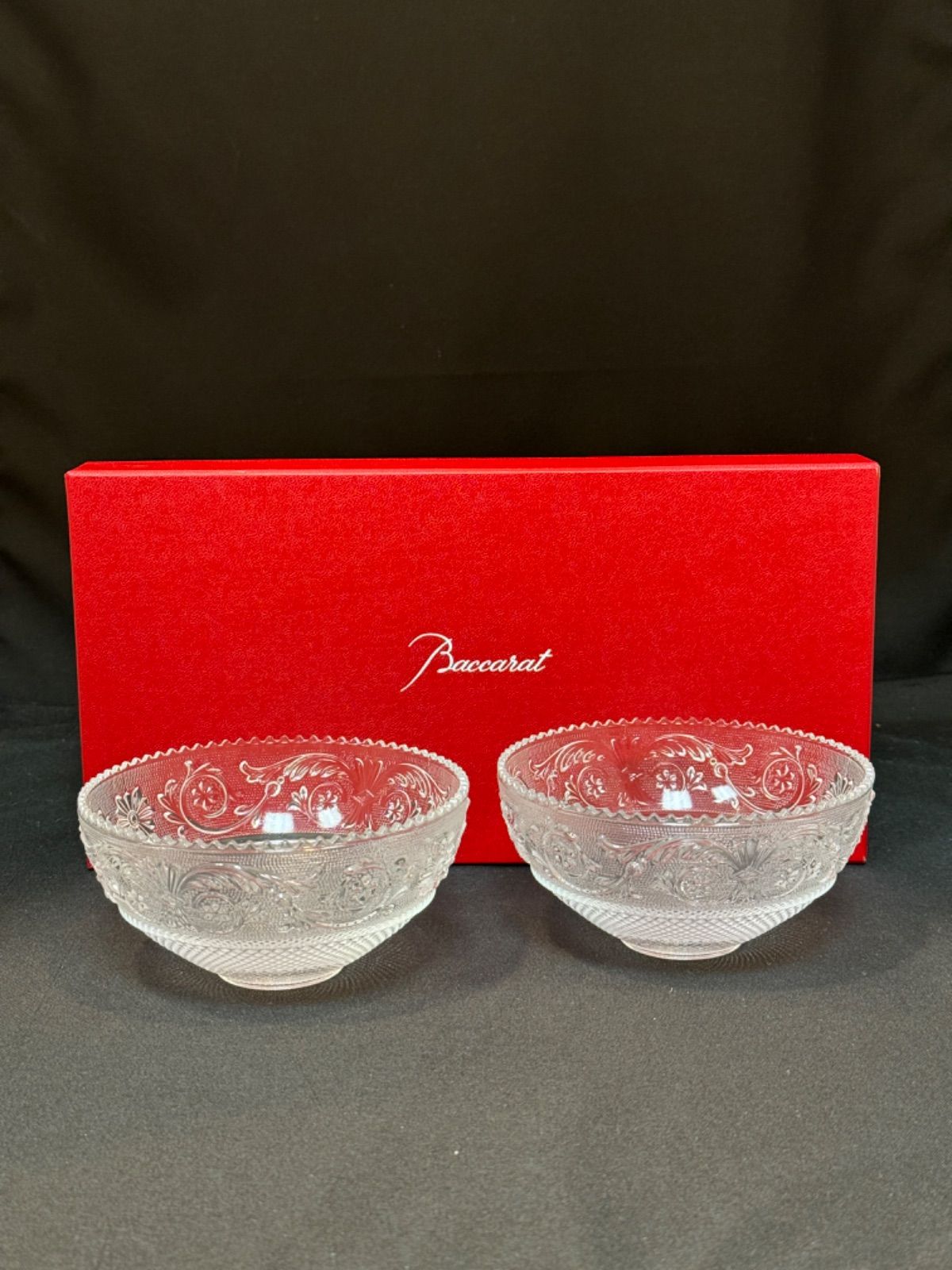 新品未使用)バカラ アラベスクスモールボウル2客セット - メルカリ
