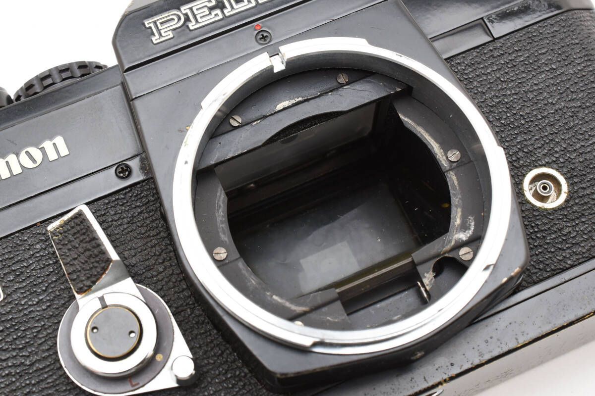 ☆希少・実用品☆ キヤノン Canon PELLIX ブラック シャッター全速OK