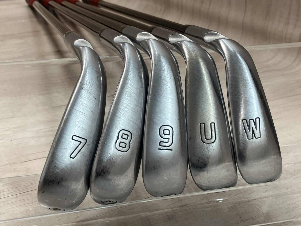 PING G700 アイアンセット ピン FLEX R 5本セット 7-9.U.W 男性右利き