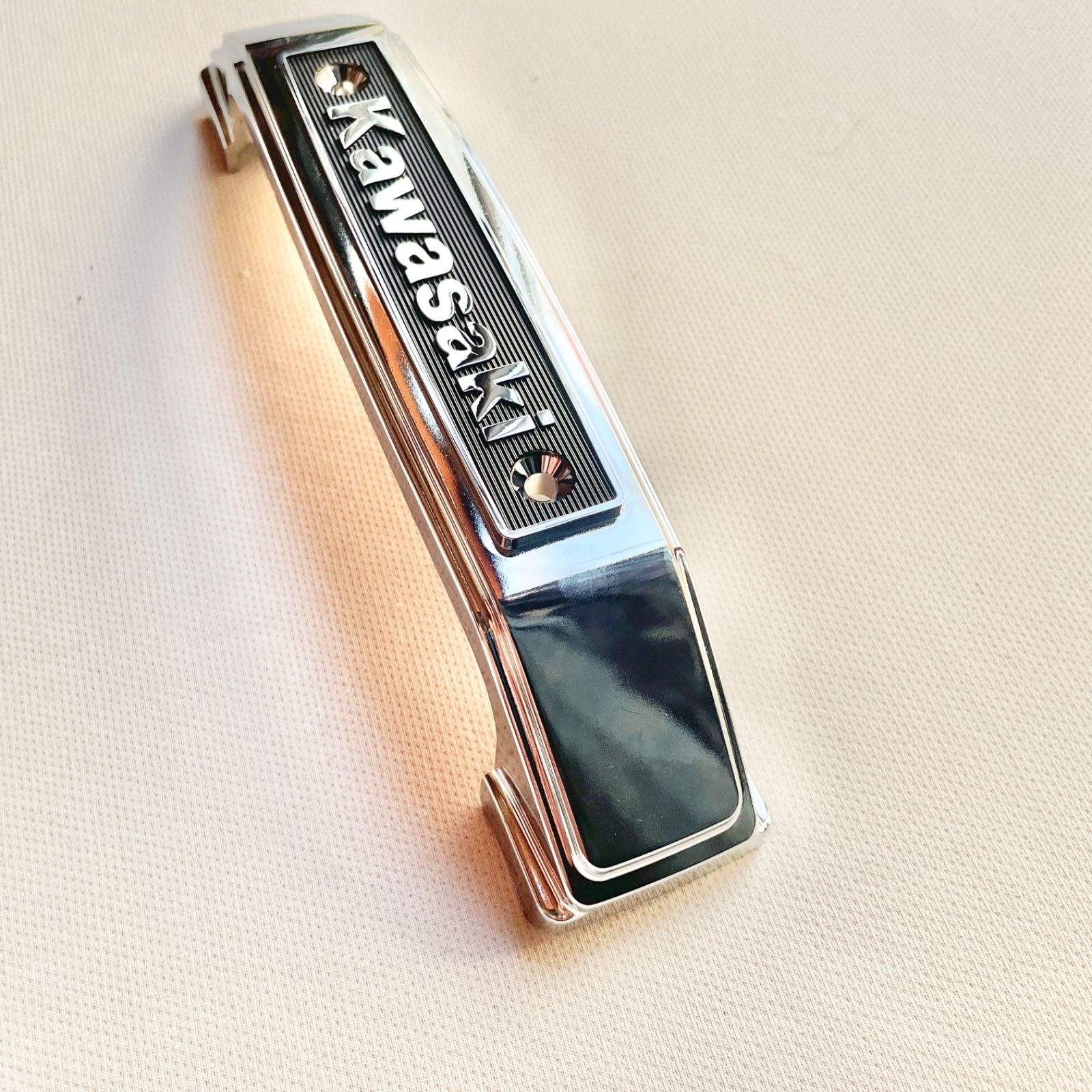 カワサキ 純正 ステム エンブレム メッキ 新品 ゼファー400 ゼファーχ