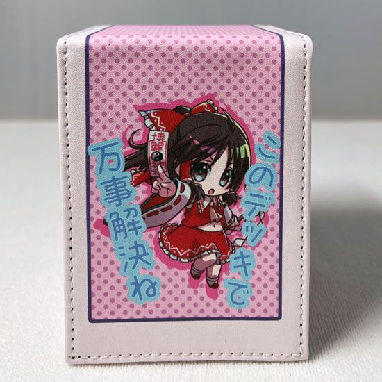 東方Project PUレザーデッキケース【結論デッキに達した霊夢