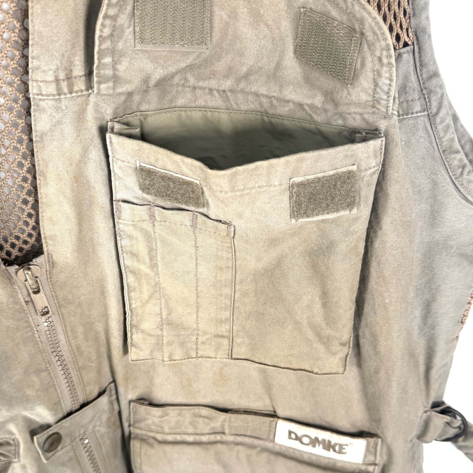 DOMKE ドンケ Mサイズ フォトベスト カメラマン ベスト カーキ