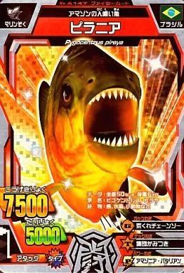 中古】グレートアニマルカイザー A-147[銀レア]：ピラニア - メルカリ