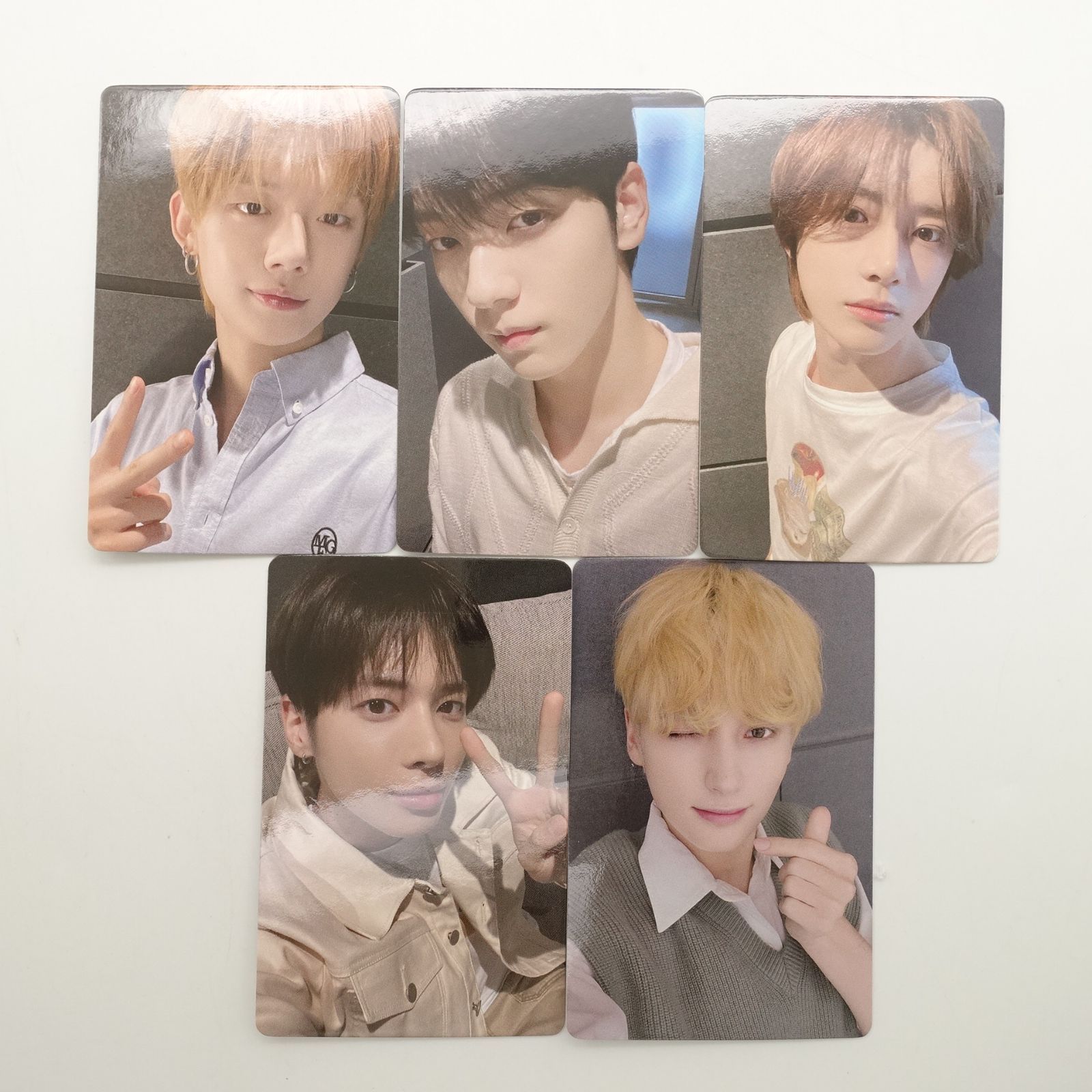 TXT 一直娯 中華 yzy withfans 1.0 ヨントン コンプ トレカ フォト