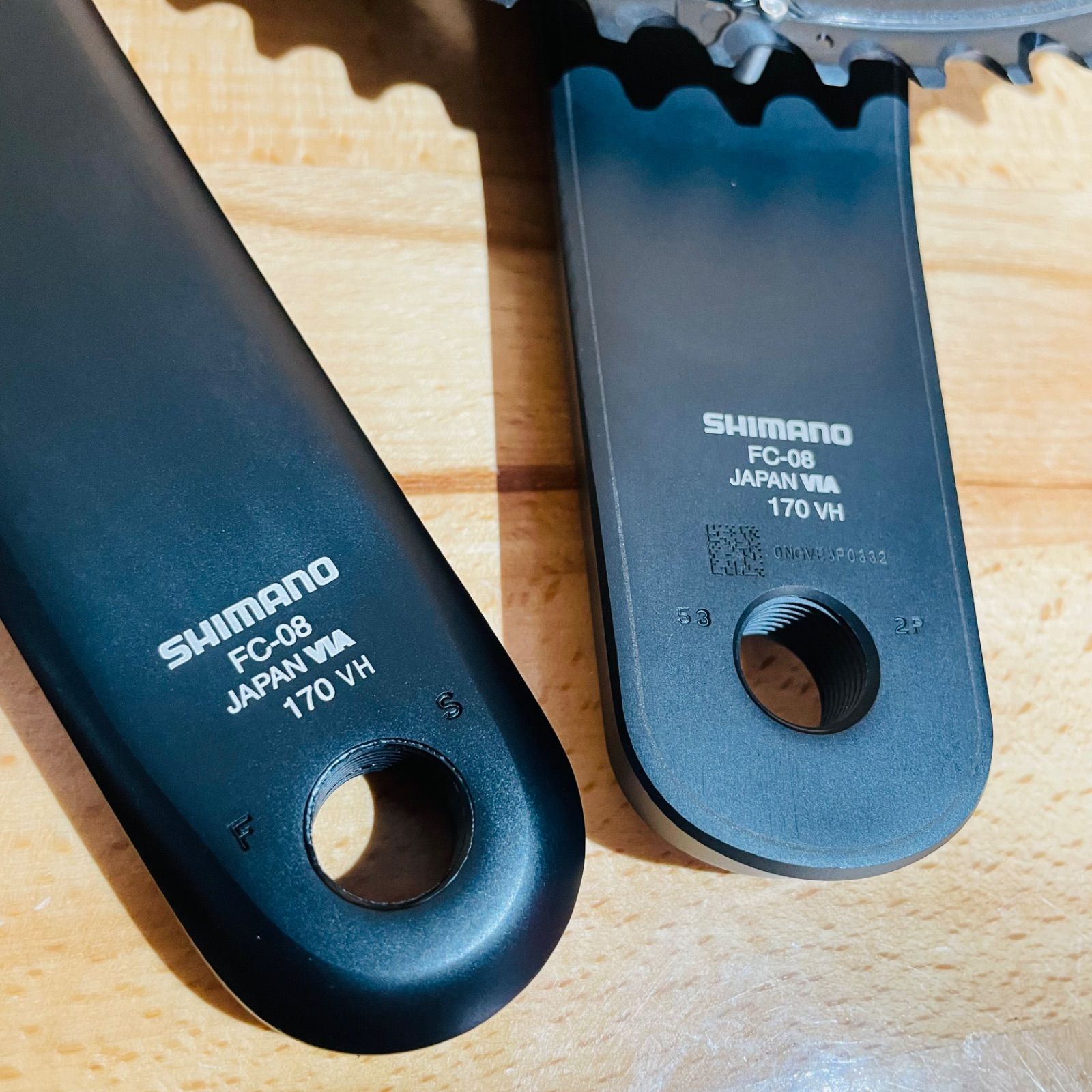 未走行】 FC-08 ULTEGRA 170mm 52-36T アルテグラ クランク 2×11S FC