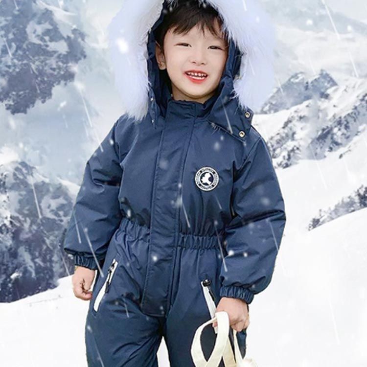 モンベル ジャンプスーツ スキーウェア キッズ 120cm mont-bell