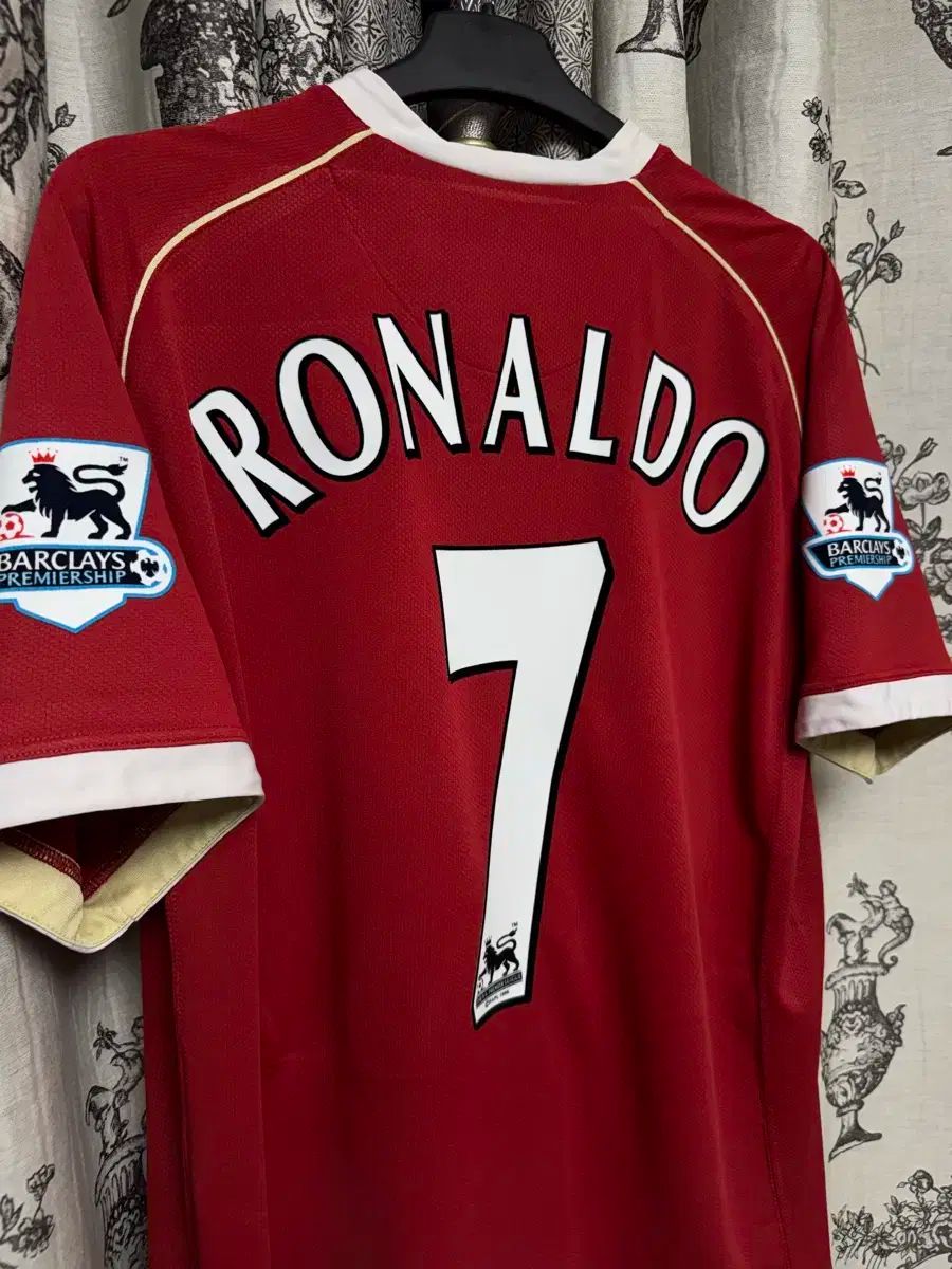 07/09マンチェスター・ユナイテッド No.7 RONALDO タグ付き 2007-09