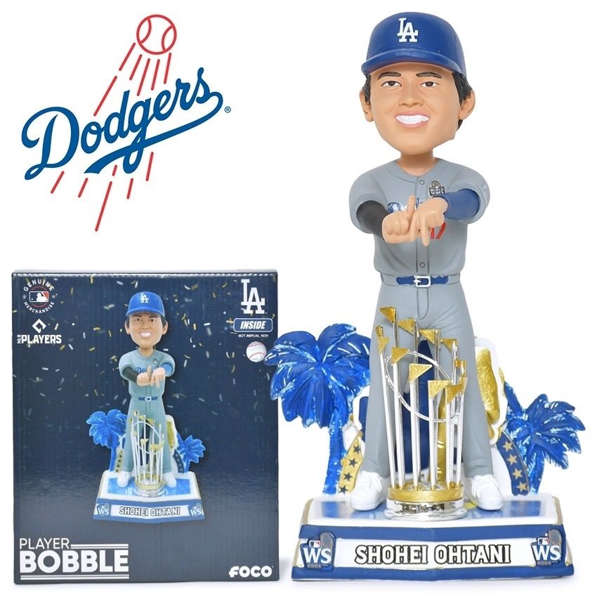 324個限定‼︎】大谷翔平 ボブルヘッド ハンドサイン ワールドシリーズ