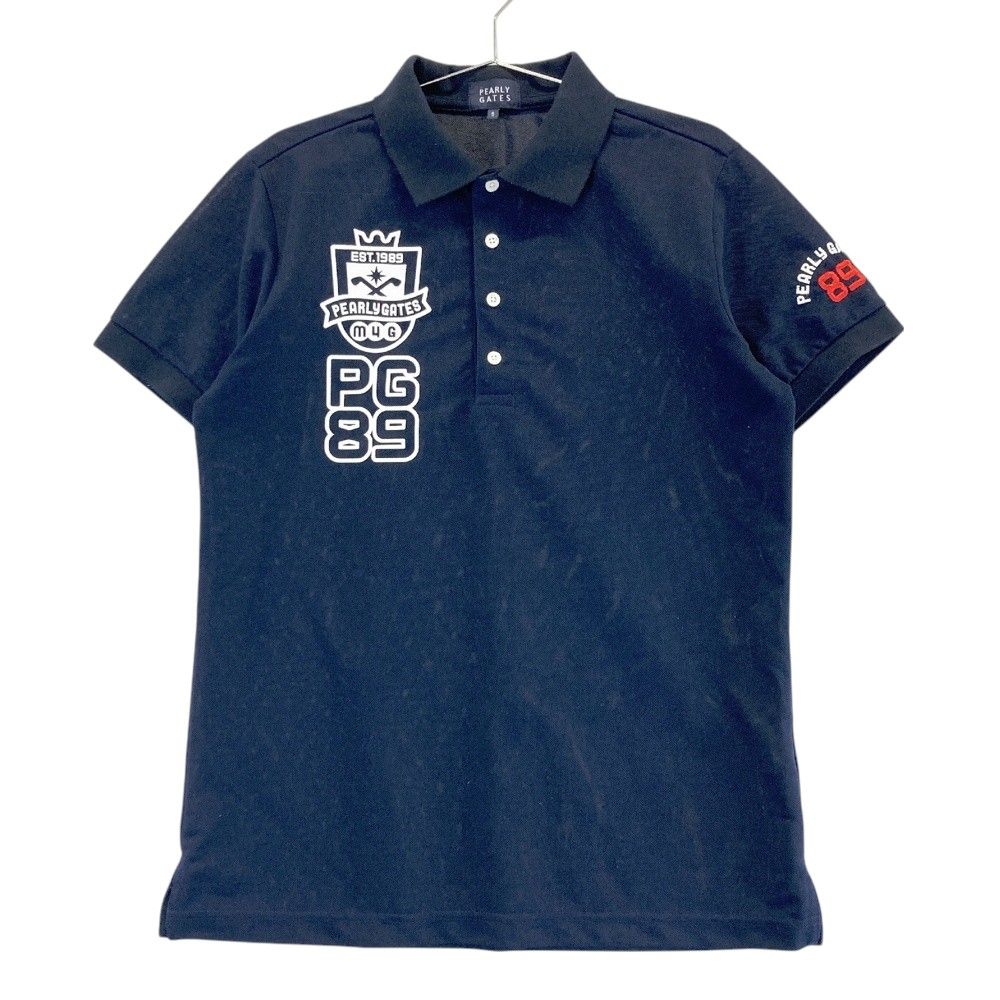 サイズ：5 PEARLY GATES パーリーゲイツ 半袖ポロシャツ プリント